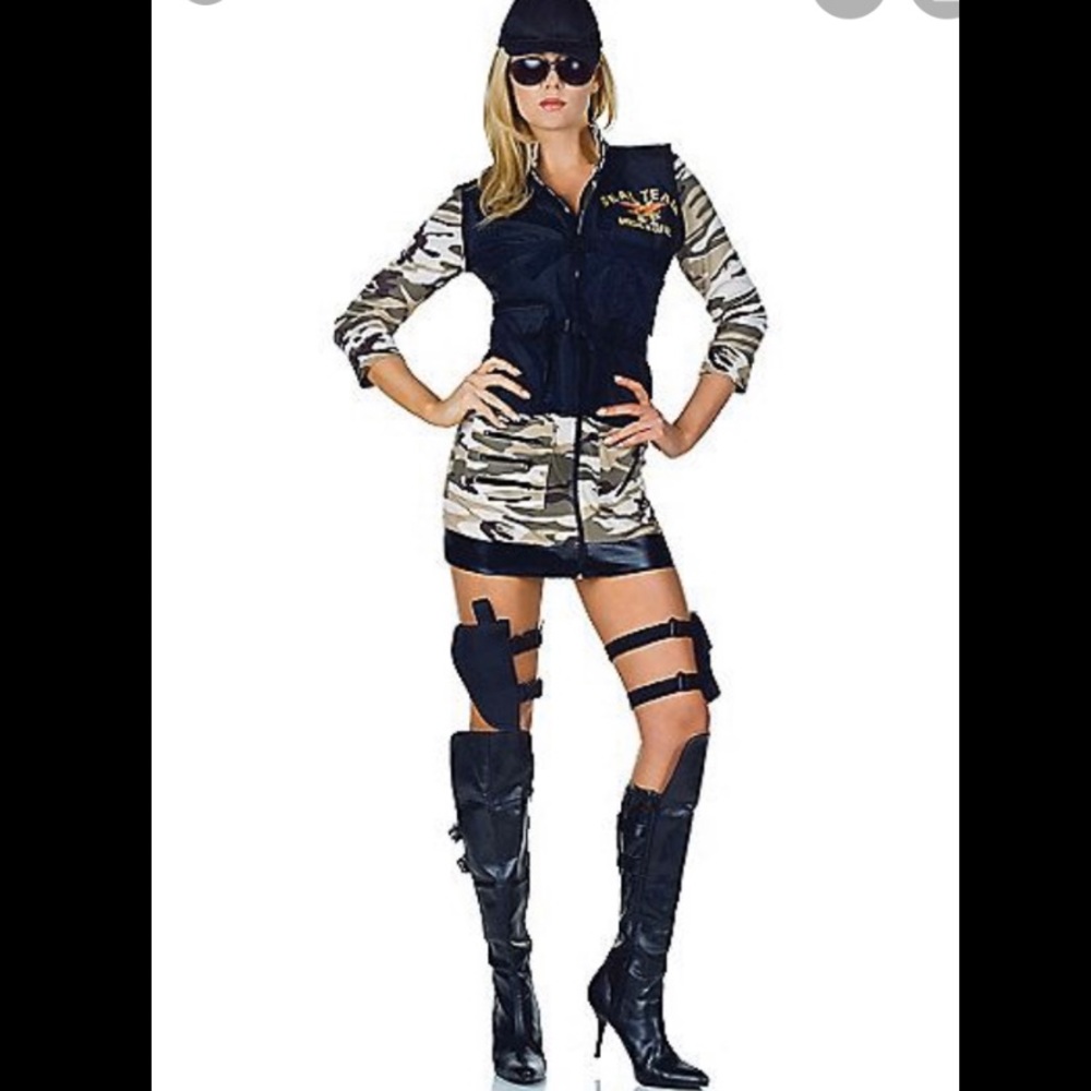 Adult Sexy Seal Team Costume